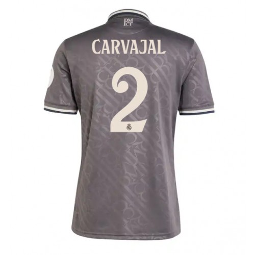 Fotballdrakt Herre Real Madrid Daniel Carvajal #2 Tredjedrakt 2024-25 Kortermet